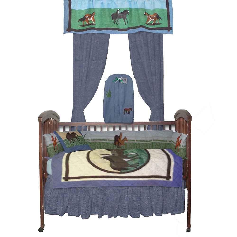 Horse Friends Crib Set 6 Pieces