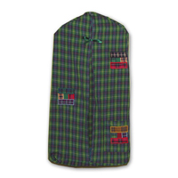 Tartan Log Cabin Diaper Stacker 12"W x 23"L