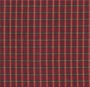 Red Plaid fabrics by the yard