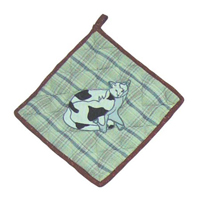 Cats Pot Holder 8"W x 8"L