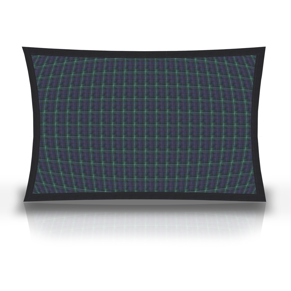 Tartan Plaid,fabric pillow shams 27"w x 21"l, Flanged