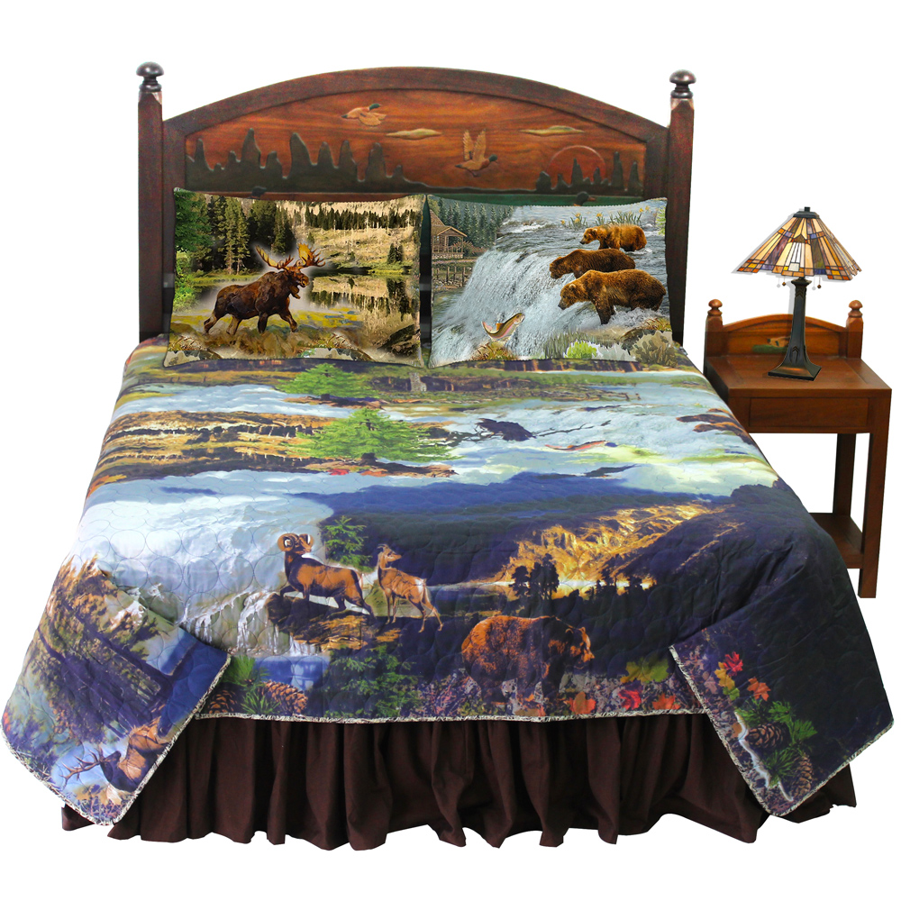 Wilderness Galore Luxury King Bed in a Bag Set of 5 Pieces