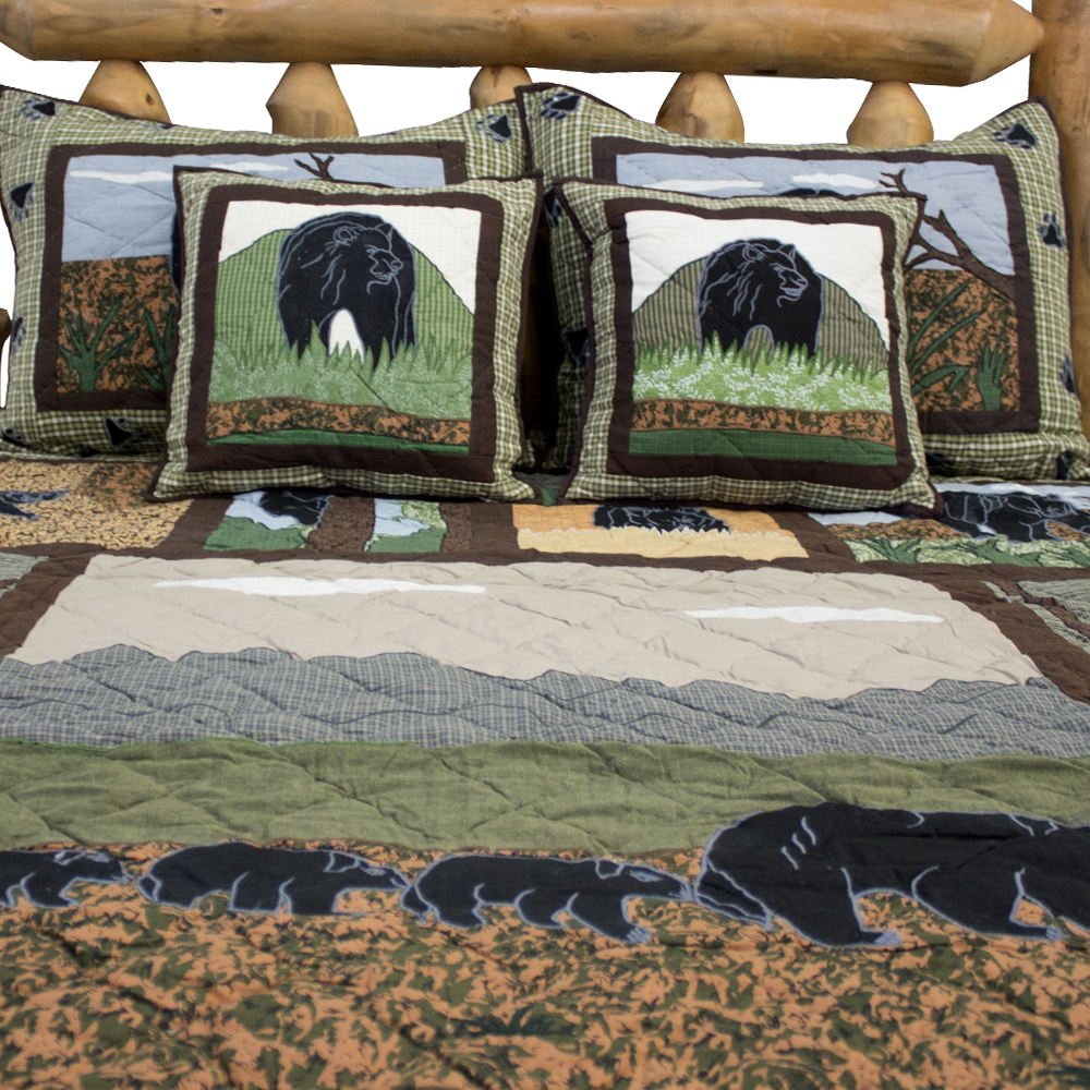 Bear Country Queen Quilt 85"W x 95"L