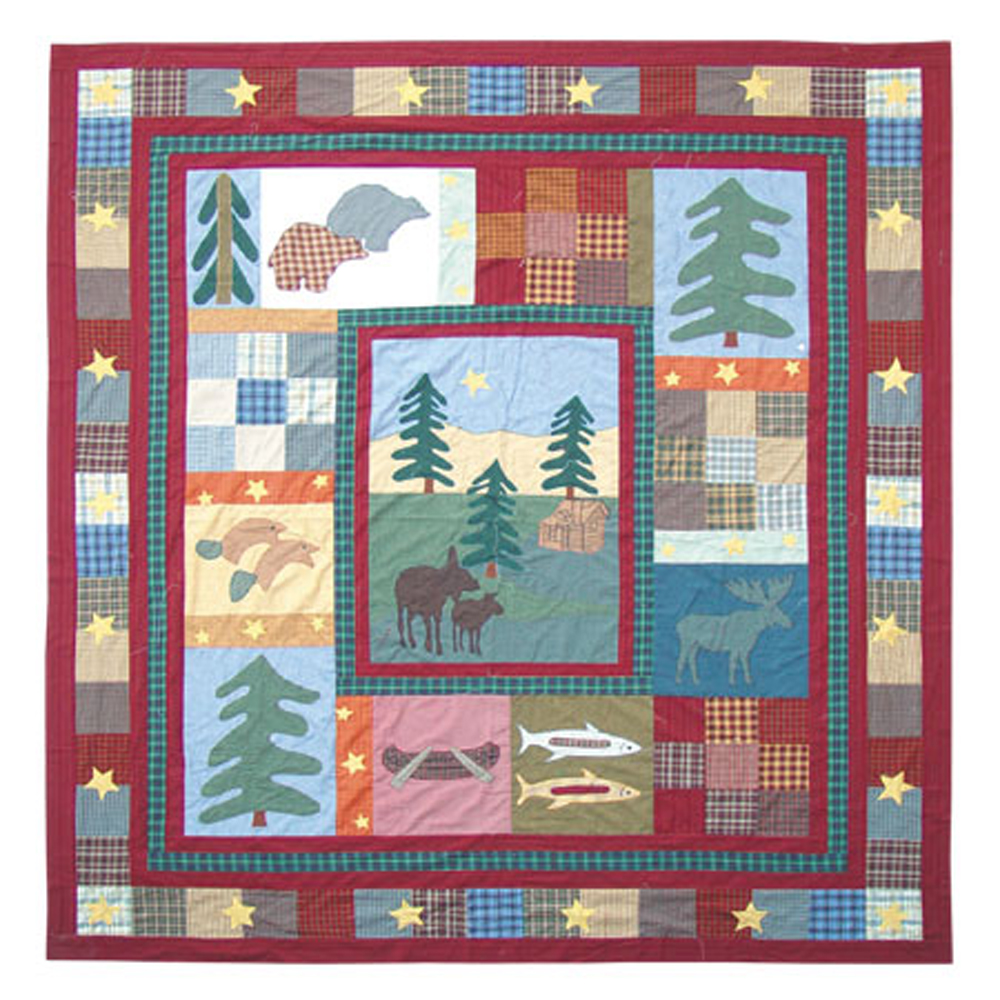 Northwood Star Queen Quilt 85"W x 95"L