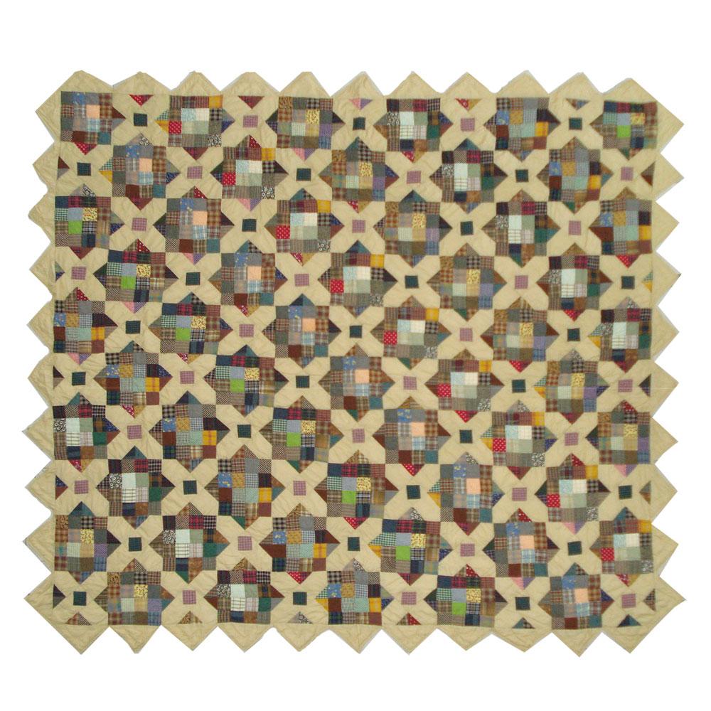 Treasures in the Attic super king quilt 110"w x 96"l