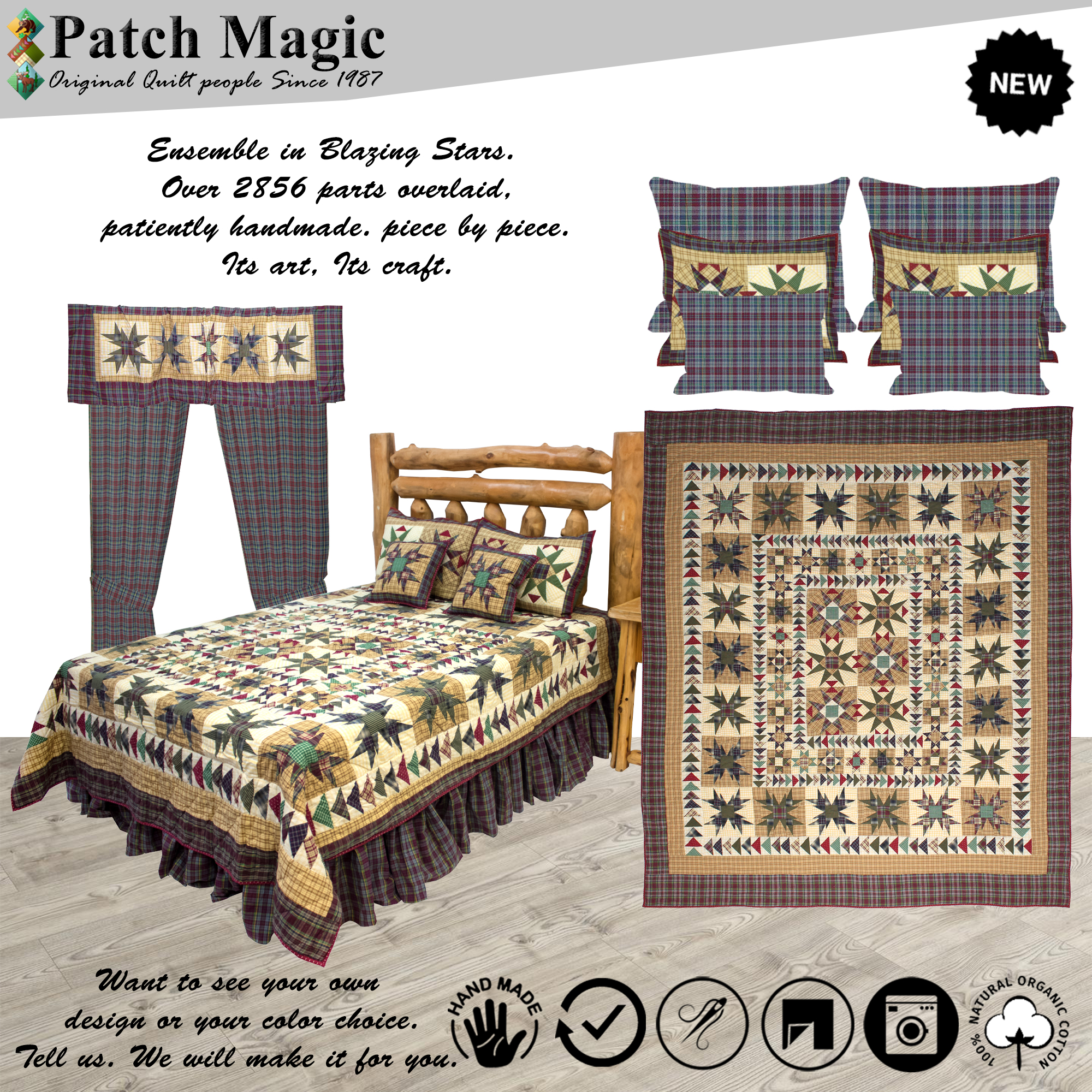 Forever Super Queen Quilt 92"W x 96"L