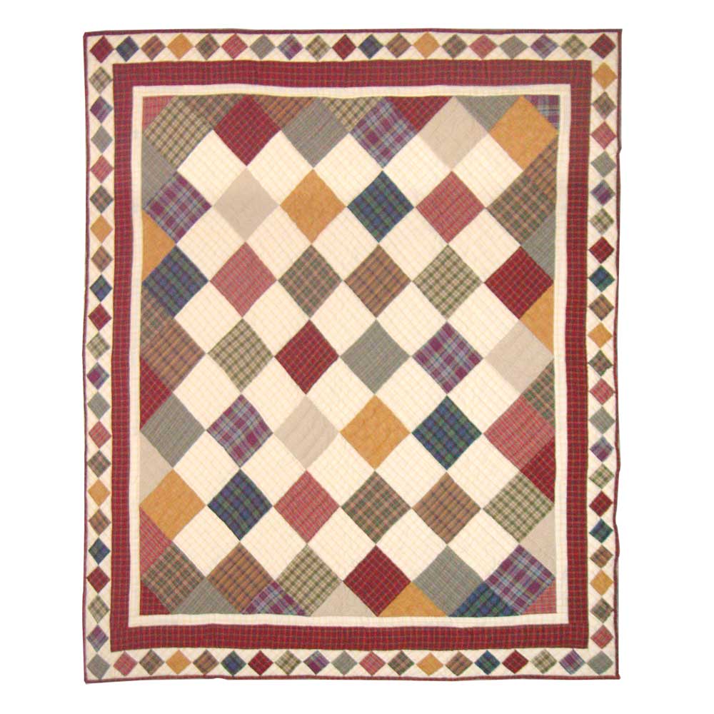 Rustic Cabin Throw 50"W x 60"L