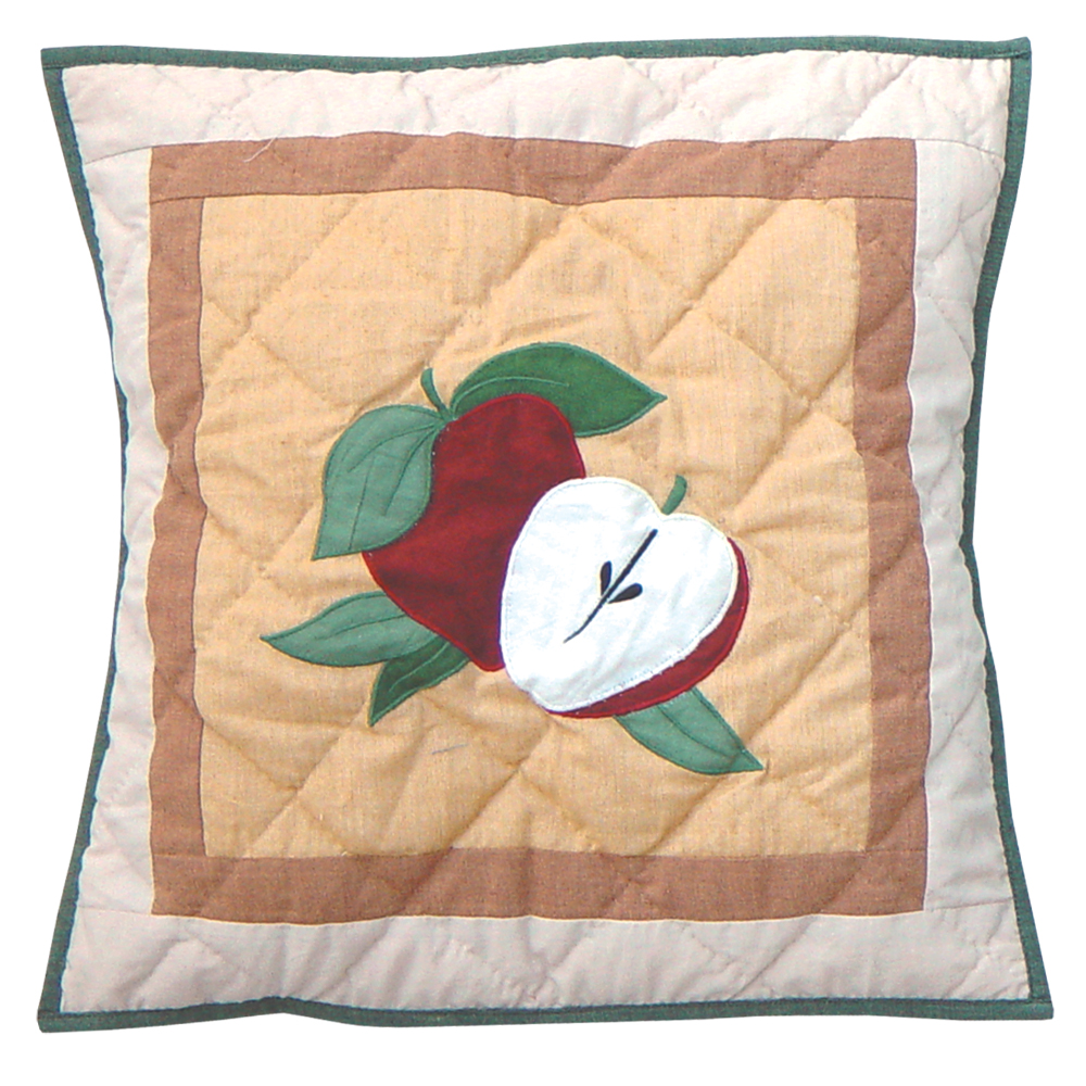 Festive Fruit Toss Pillow 16"W x 16"L