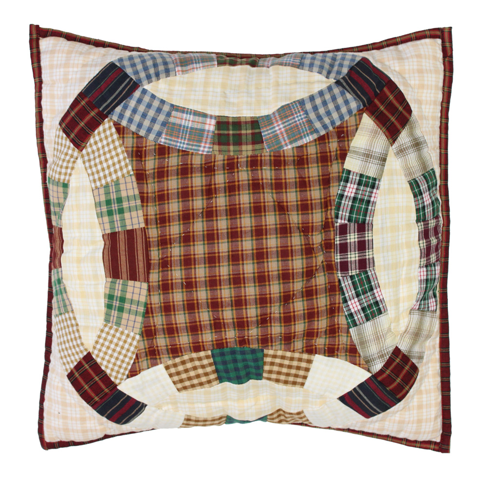 Woodland Ring Toss Pillow 16"W x 16"L
