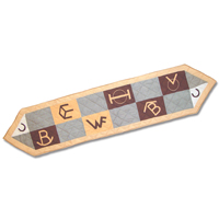 Brand Table Runner long 72"x16"