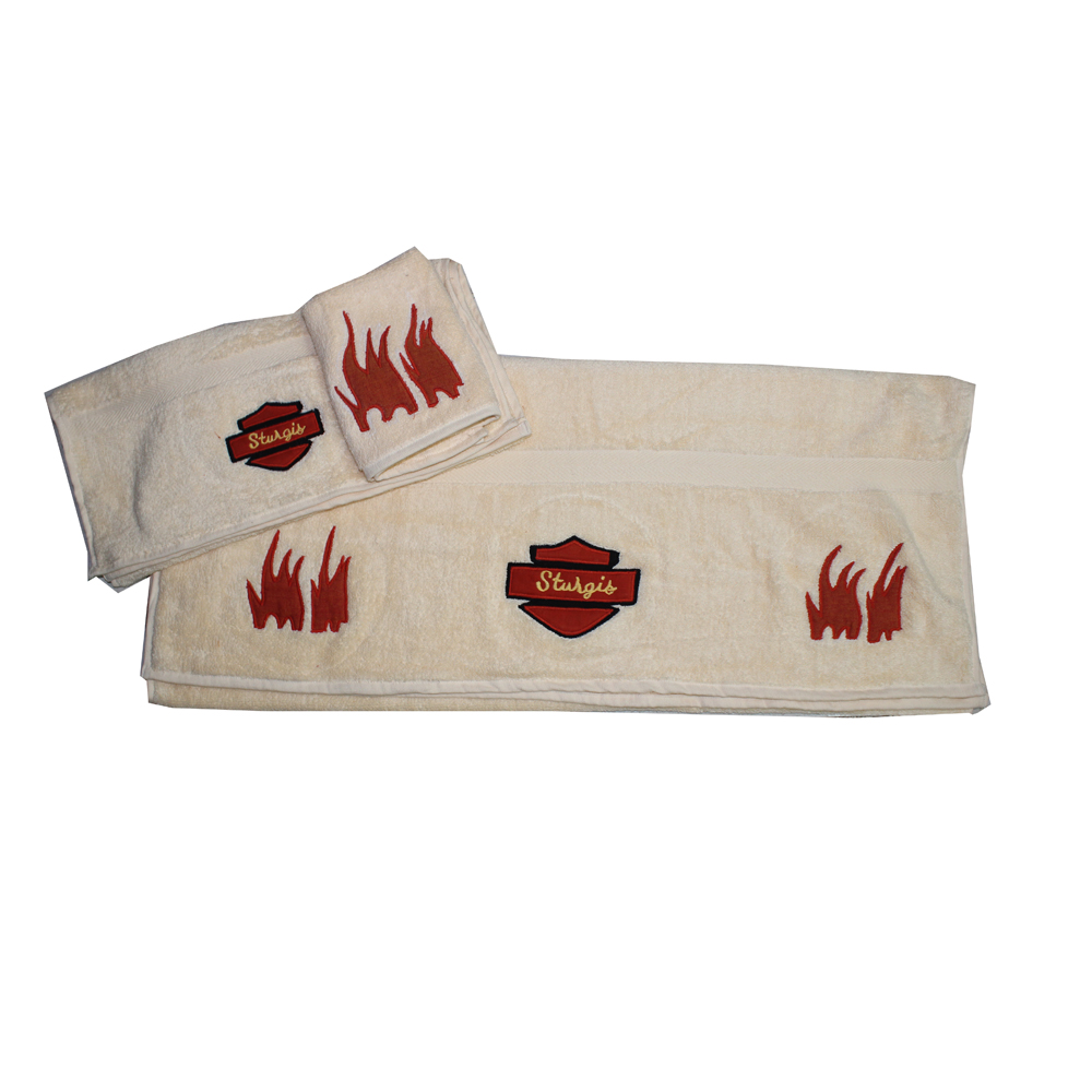 Sturgis towel set of 3